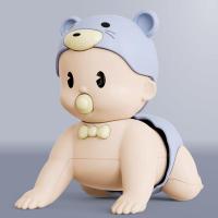 婴儿学爬行玩具宝宝电动爬娃引导学爬爬6-8-12个月婴幼儿娃娃神器