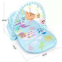 婴儿玩具婴儿健身架器脚踏钢琴0-3-6月1岁儿宝宝音乐玩具