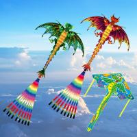 2021新款潍坊翼龙恐龙风筝儿童卡通微风易飞大型成人专用线轮