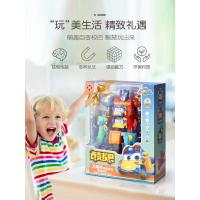 百变校巴歌德超学先锋六合一变形汽车机器人金刚哥德男孩儿童玩具