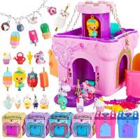 简动文创百宝箱儿童玩具公主女孩魔幻魔法城堡盲盒皇冠手提包