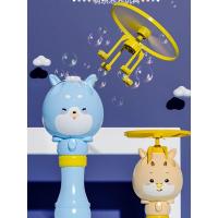 飞天竹蜻蜓泡泡机ins少女心飞侠泡泡机电动旋转冲天玩具