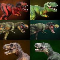 侏罗纪霸王龙套装仿真恐龙模型玩具 霸王龙暴龙三角龙仿真动物update