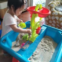 儿童乐园玩沙盘宝宝沙玩具沙滩游乐场幼儿园沙池沙子天然海沙散沙