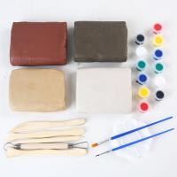 陶瓷泥巴 软陶泥 手工制作学生免烧泥粘土学校教学用瓷泥塑泥陶艺diy陶土