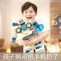 兔机器人拼装合体变形汽车大号金刚3岁男孩恐龙儿童玩具6