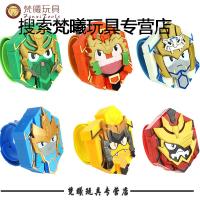 梦想三国传奇英雄玩具白银版变形手表卡通手表张飞关羽儿童电子表