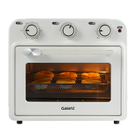 格兰仕Galanz下拉式3层立式电烤箱25升上下一体控温5加热管家庭烘焙神器