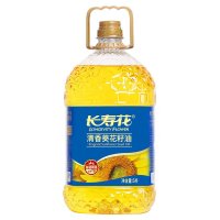 长寿花葵花籽油5L 物理压榨一级食用油 充氮保鲜