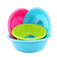 茶花脸盆家用婴儿小号宿舍洗学生内裤小盆子加厚私处女塑料洗脸盆