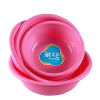 茶花脸盆大号盆子宿舍用学生家用塑料洗衣盆洗内裤女专用盆洗脸盆