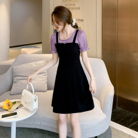 晗亦然法式显瘦连衣裙女夏御姐轻熟风新款女装小个子显高气质吊带裙1257