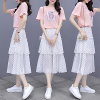 晗亦然裙子套装连衣裙两件套夏季女装2021年新款气质仙女超仙甜美温柔风9766