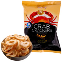 O'garlos奥嘉莱 印尼蟹片 黑胡椒味 30g袋 印尼进口
