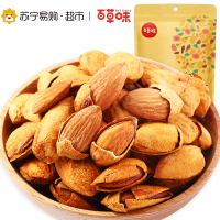 百草味 坚果 巴旦木100g袋装新老包装随机发货