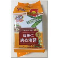 欢乐禧禧扁桃仁夹心海苔20g