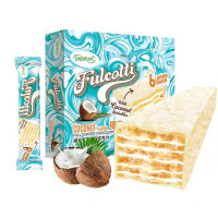 芙可蒂 椰子味威化代可可脂巧克力