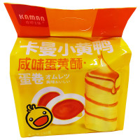 咔啰卡曼小黄鸭(咸味蛋黄)酥蛋卷180g