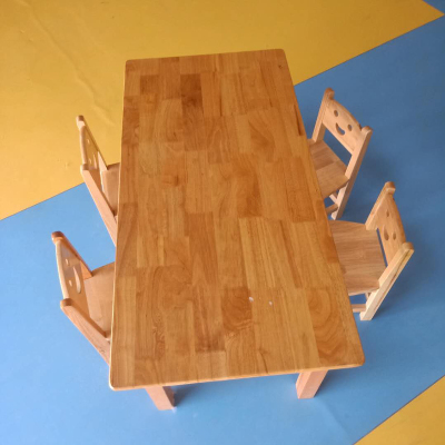 涡润+幼儿桌椅一桌四椅GR-33