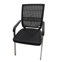涡润+钢架椅办公椅001GR238
