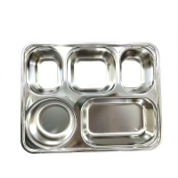 涡润 GRY159 不锈钢餐盒分格餐盘