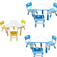 涡润幼儿园可拼接式桌子GR-0039(单桌不含椅)