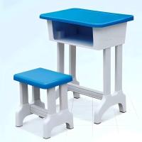 鸿澜 单人固定课桌凳