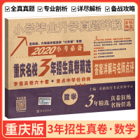 2020新版小升初数学试卷 重庆名校3年招生真卷小学毕业升学真题详解数学总复习辅导练习册模拟试卷 6六年级基础知识大集结