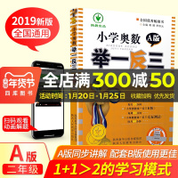 2019新版小学奥数举一反三2年级A版 每天15分钟二年级同步从课本到奥数培优讲解奥赛教辅数学教材思维训练单元达标测试