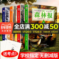【送考点】森林报春夏秋冬正版四年级全四册全集彩绘本小学生三四五六年级必读课外书岁老师推荐阅读书籍8-12周岁儿童文学故事