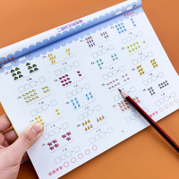 看图列算式计算题专项强化训练习题幼儿园3-6岁小中大班10/20以内加减法天天练口算题卡幼升小幼小衔接一日一练看图列式解