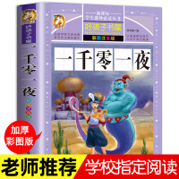 一千零一夜正版书籍 彩绘注音版原著全集 一年级二年级三年级小学生课外阅读书籍6-8岁儿童世界经典童话故事书老师推荐的