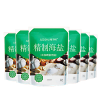 JUZISHU桔子树 无碘精制海盐400g 不添加抗结剂 食盐 不加碘食用盐400g