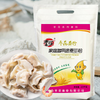 枣花面粉 家用面粉[包子馒头面条花卷饺子]5斤装