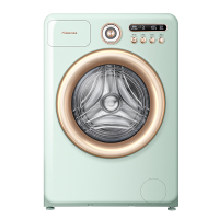 海信(Hisense)WD100R4 罗马假日全自动滚筒洗衣机 意式复古 10公斤洗烘一体超薄活水洗3.0 高洗净比