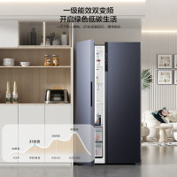海信(Hisense)BCD-556WFK1DP冰箱双开门冰箱一级能效无霜超薄冰箱大容量556升变频电冰箱