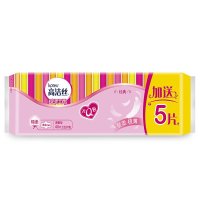 高洁丝小Q包丝薄棉柔护垫清香型40片