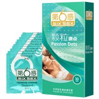 第六感 避孕套 安全套 刺激 激点 颗粒10只 成人情趣用品 男用 套套