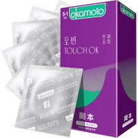 冈本避孕套安全套套薄异型避育套男女用成人计生情趣用品 至感紧型 TOUCH OK 紧 5+1片装