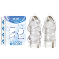 取悦 开口头套 短款狼牙套成年用品刺激女性工具 成人情趣性用品 体验开口GUI头套