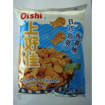 上好佳日式鱼果海苔 膨化食品 50g