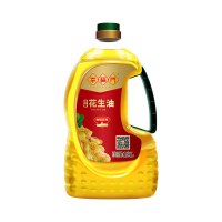 1.8L幸福门浓香花生油物理压榨一级特香健康食用油家用炒菜