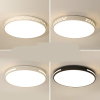 超薄led吸顶灯圆形北欧客厅灯具简约现代厨房书房阳台房间卧室灯