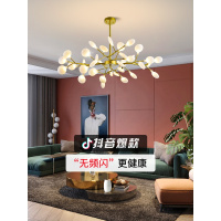 客厅吊灯北欧现代简约卧室餐厅灯创意个性ins网红萤火虫艺术灯具