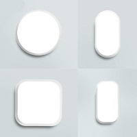 户外壁灯防水墙壁灯厕所卫生间阳台走廊过道楼梯卧室超薄超亮led