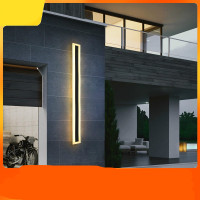 户外防水LED壁灯极简长条别墅大门庭院灯工程洗墙灯装饰背景墙灯
