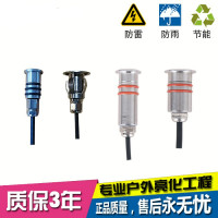 迷你1W地埋灯led户外防水不锈钢水下星星灯圆埋地灯泳池灯12v楼梯