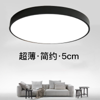 卧室超薄圆形LED吸顶灯马卡龙简约现代走廊客厅灯过道阳台灯具