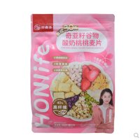 好麦多奇亚籽谷物酸奶桃桃麦片40g