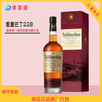 苏格兰原瓶进口威士忌洋酒 图里巴丁(Tullibardine)高地单一麦芽威士忌可乐桶 228勃艮第桶威士忌单支礼盒装